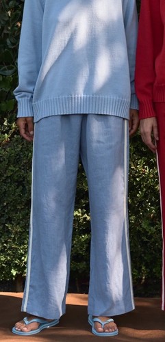 Pantaloni donni the linen crop - pantaloni,