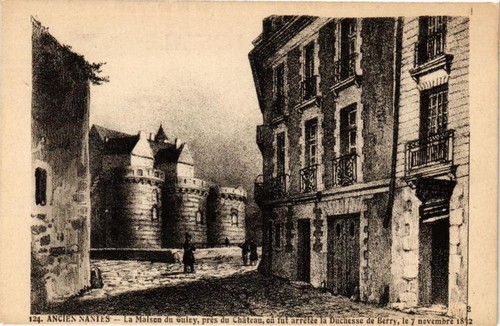 Cpa nantes maisen du - la,