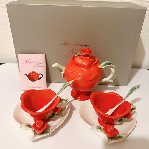 Set tazze piattini vaso - piattini, e