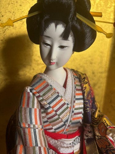 Bambola giapponese vintage