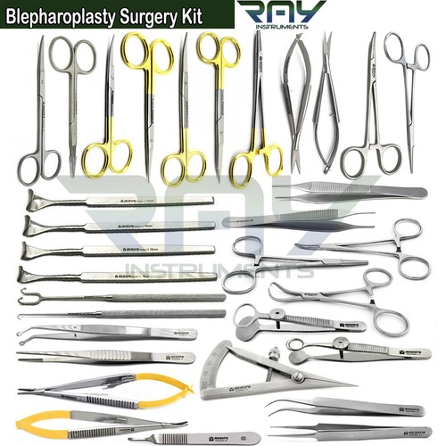 Kit strumenti blefaroplastica - kit,